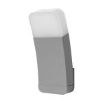 Ledvance Smart+ Wifi Vægbelysning Curve sølv Udendørs 9W 520lm - 830 varm hvid | RGBW - dæmpbar