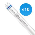 Fordelspakke 10x Philips LED Lysrør T8 MASTER (HF) Ultra Output 16W 2350lm - 830 varm hvid | 120cm - erstatter 36W