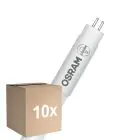 Fordelspakke 10x Osram LED Lysrør T5 (HF) High Efficiency 16W 2400lm - 840 Kold Hvid | 115cm - Erstatter 28W