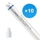 Fordelspakke 10x Philips LED Lysrør T8 MASTER (EM/Mains) High Output 12W 1575lm - 840 kold hvid | 90cm - erstatter 30W